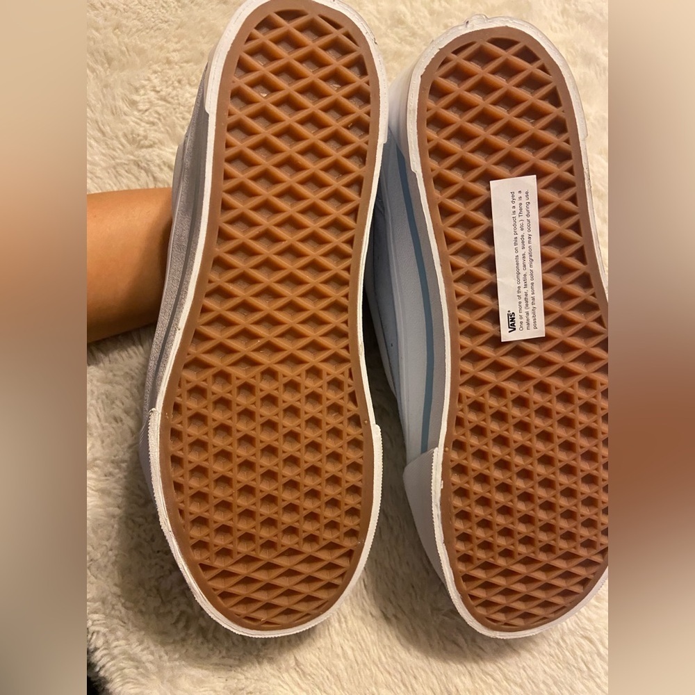 New Vans Knu stack vintage satin dream blue women’s size 9, men’s size 7.5 - Picture 9 of 11